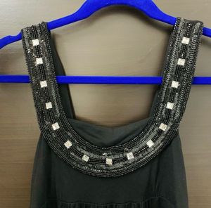 Black Embellished Top