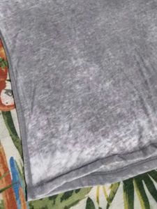 Grey V-Neck Tee - Casual Comfort