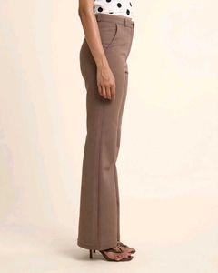 Flared Brown Trousers