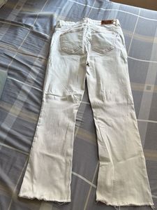 bootcut white jeans for women