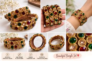 Stunning Multicolor Stone Bangles