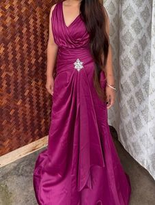 Satin Gown