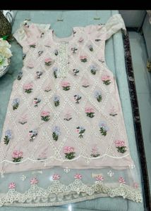 Embroidered Kurta Set with Dupatta