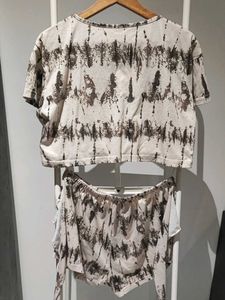 Cute Co-ord Set with Tie-up Detail Shorts