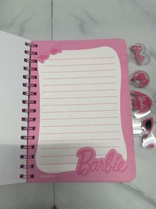 Cute Barbie Spiral Notebook