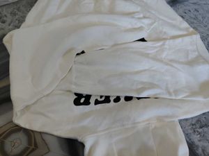 Cream Graphic Hoodie