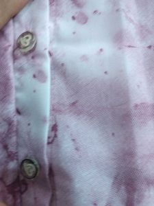 Chic Tie-Front Marble Print top
