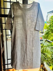 Comfortable Grey Kurta Set
