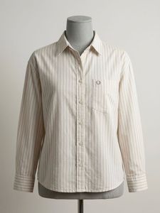 Fred Perry Striped Button-Up Shirt