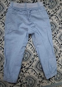 Light Blue Joggers for Boys