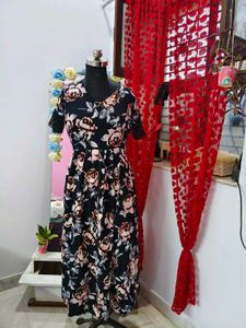 Floral Print Maxi Dress