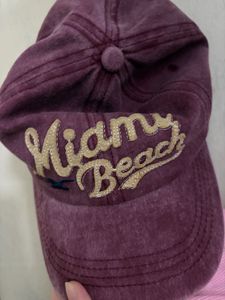 Vintage Miami Beach Baseball Cap