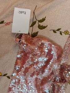 Sparkling Sequin Tube Top
