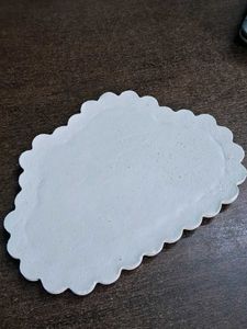 White Cloud Shaped Decorative Tray