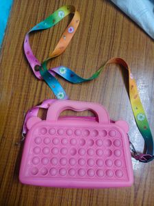Pink Pop It Purse
