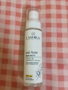 LASHIKA Anti Acne Toner and other products kit
