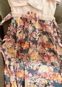 Floral Print Off-Shoulder Dress