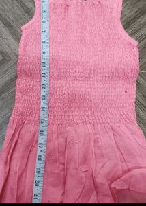 Pink Checkered Kurta Set with Jacket