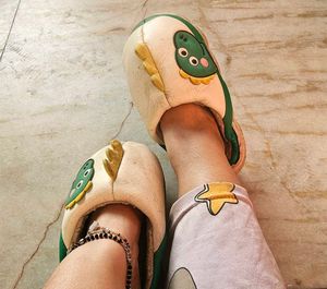 Cute Cartoon Dinosaur Slippers