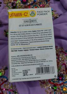 AYOUTH VEDA Vitamin-C Face Pack