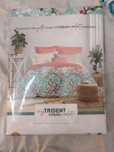 trident Beautiful Floral bedsheet
