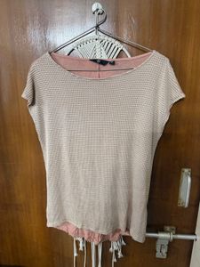 Pink Casual T-Shirt