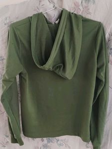Olive Green Vogue Hoodie