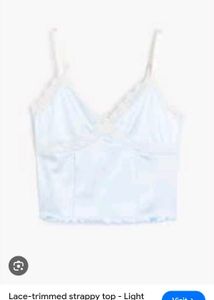 Lace Trimmed H&m cami top