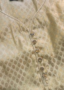 Golden Brocade Top
