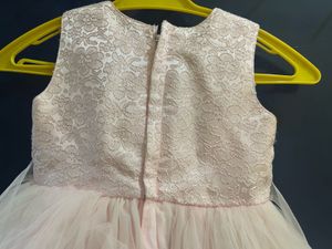 Babyhug Party Frock - Pink 3-4 years