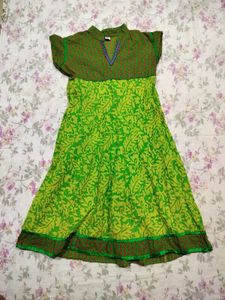 Vibrant Green Ethnic Kurta