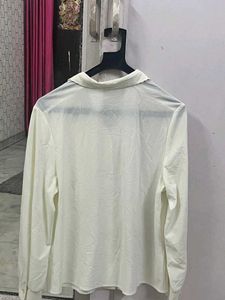 Elegant Cream Embroidered Blouse