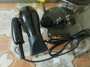 Alan Truman Black Travel Hair Dryer