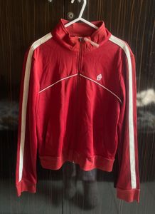 Red Zip-Up Track Jacket❤️