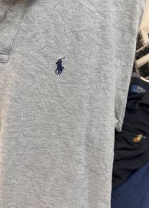 Men's Grey Polo T-Shirt