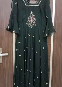 Elegant Embroidered Gown