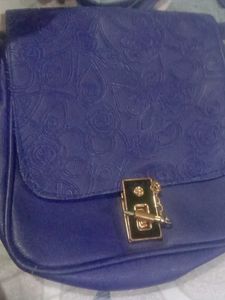Stylish Blue Crossbody Bag