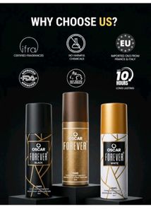 Oscar Forever Deodorant Spray Perfume Set for men