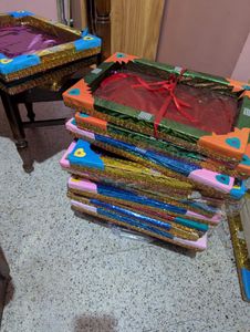 Decorative Trays for Gifts & Pooja
