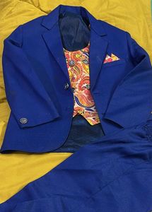 Boy's Blue Suit Set