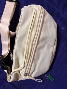 Cream Fanny Pack