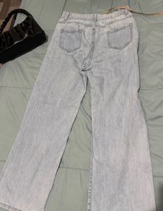 Light Blue Parallel Jeans