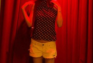 vintage bershka low waisted mini shorts