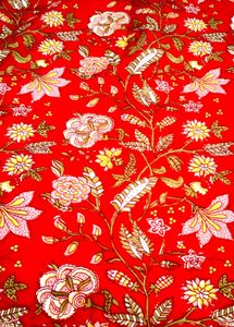 Vibrant Floral Print Kurta