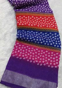 Bandhani Saree Totally New