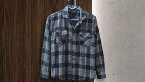 Men's Plaid Flannel Shirt/ Overshirt