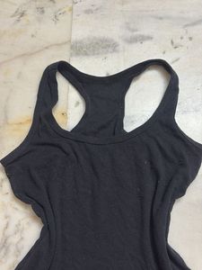 Black Racerback Tank Top