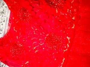 Red Tulle Party Dress