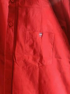 Classic Red Men's Shirt