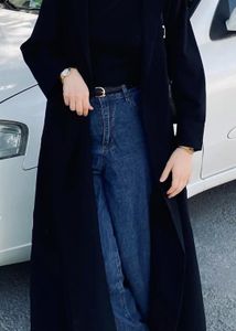 Chic Long Black Shrug